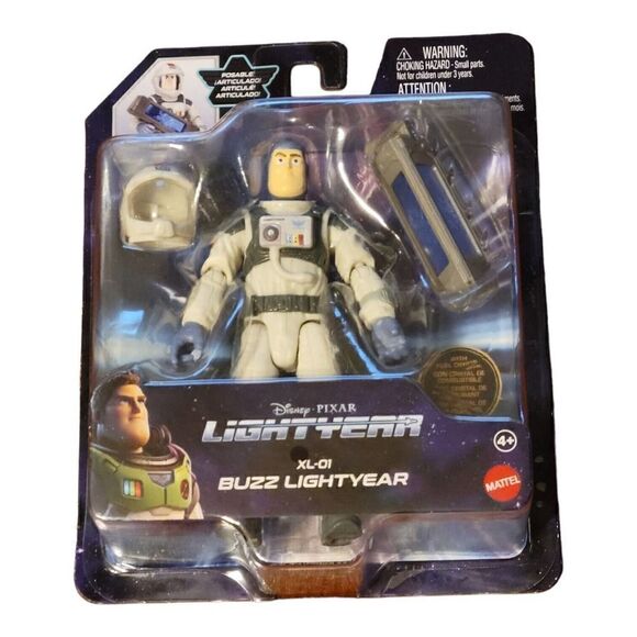 Disney Pixar Lightyear XL-01 Buzz Lightyear 5" Action Figure Toy Story Space - Picture 1 of 2